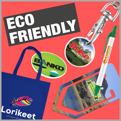 Eco-Friendly Products personalised with print