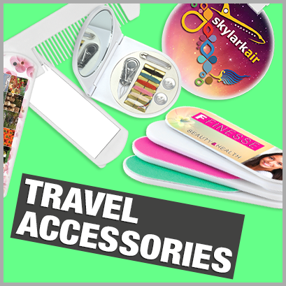 Travel Accessories personalised with print